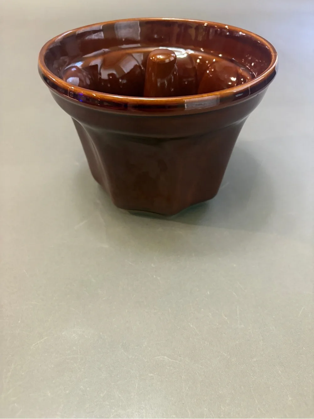 Williams Sonoma Brown Ceramic Monkey Bread Mold